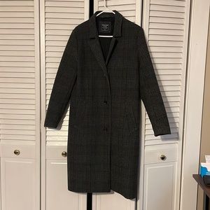 Abercrombie and fitch wool-blend dad coat